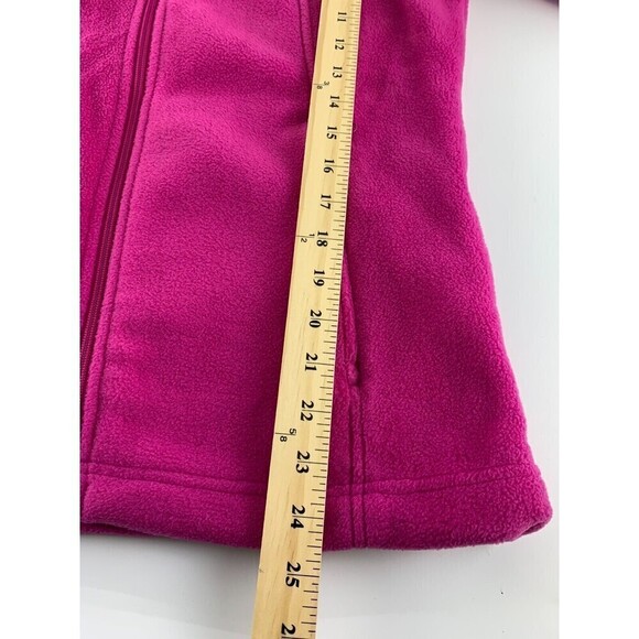 BOGO Columbia Sawyer Rapids Pink Fleece Jacket Full Zip Pockets 1558821 Women M - Picture 8 of 12